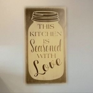 Farmhouse Style Wall Hanging Art Sign Decor